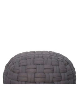 Pouf Tube Gris