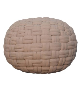 Tube Pouffe Cream