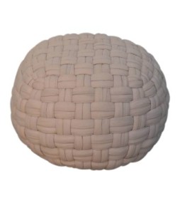 Tube Pouffe Cream