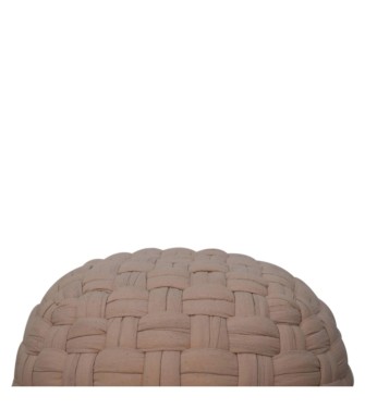 Tube Pouffe Cream