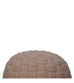 Tube Pouffe Cream