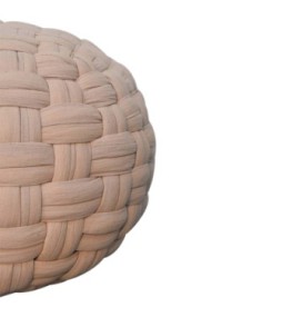 Tube Pouffe Cream