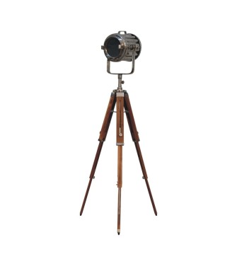 Netted Chrome Spotlight Floor Lamp