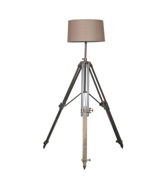 Chrome Tripod Lamp