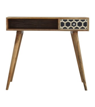 Bureau incrusté d'os