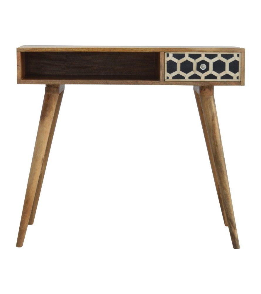 Bureau incrusté d'os