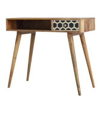 Bureau incrusté d'os