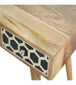 Bureau incrusté d'os