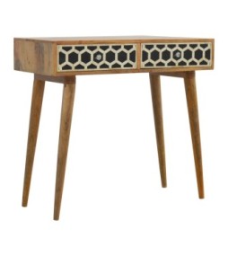 Bone Inlay Console Table