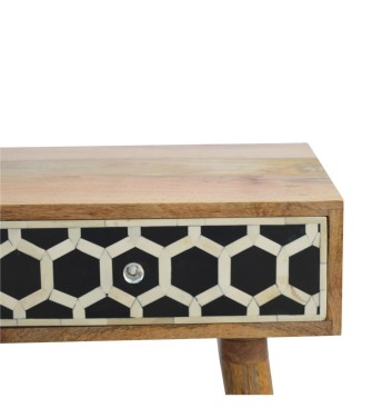 Bone Inlay Console Table