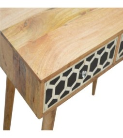Bone Inlay Console Table