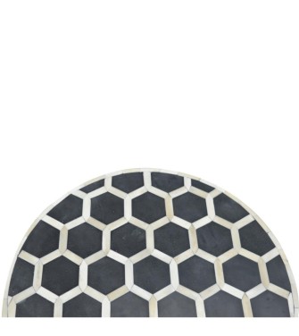 Bone Inlay Occasional Stool