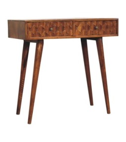Chestnut Pineapple Console