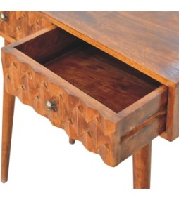 Chestnut Pineapple Console