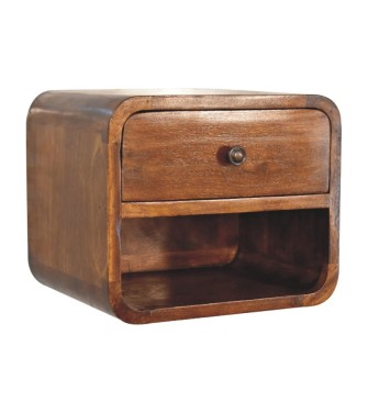 Table de chevet flottante Mini Curve