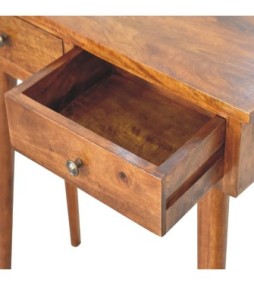 Mini Chestnut Hallway Console