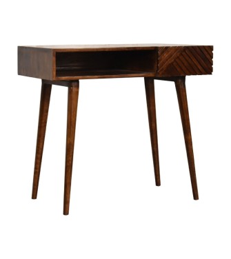 Bureau Lille finition châtaigne