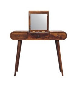 Chestnut Mirror Dressing Table