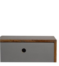 Two Tone Hand Painted Bedside