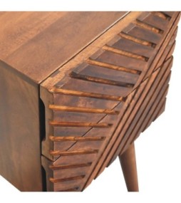 Table de chevet Lille Mini finition châtaigne