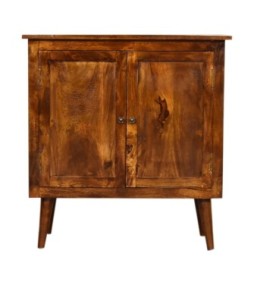 Armoire nordique finition châtaigne massif