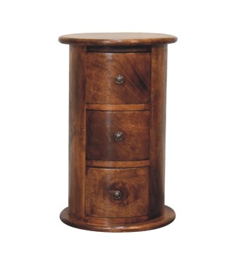 Mini Chestnut Drum Chest