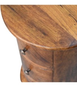 Mini Chestnut Drum Chest