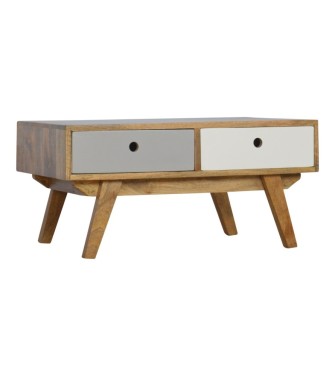 Two Tone Painted Coffee Table