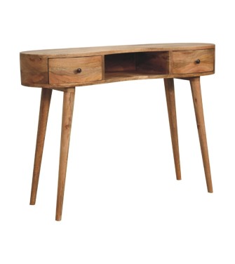 Bureau Wave aspect chêne