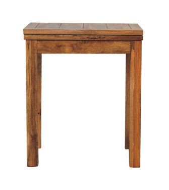 Table à manger papillon Mini style chêne