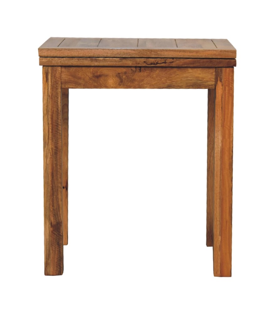 Table à manger papillon Mini style chêne
