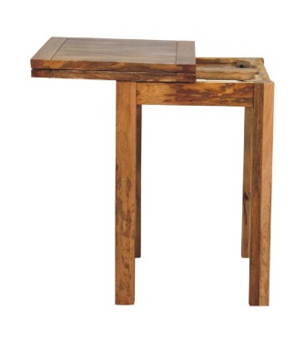 Table à manger papillon Mini style chêne