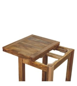 Table à manger papillon Mini style chêne