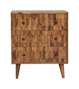 Mini Pineapple Carved Chest