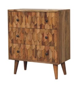 Mini Pineapple Carved Chest