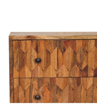 Mini Pineapple Carved Chest