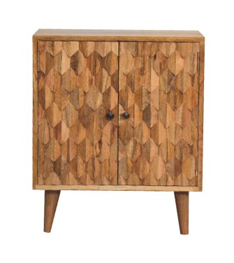 Mini armoire sculptée en forme d'ananas
