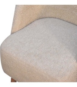 Cream Boucle Tub Chair