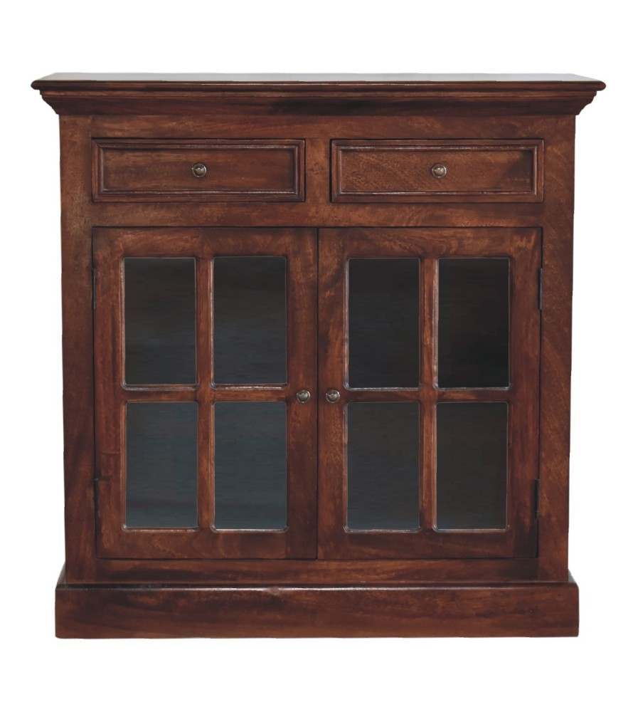 Cherry Glazed Cabinet