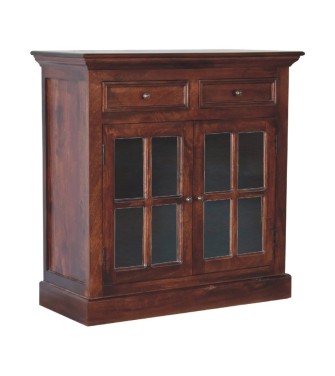 Cherry Glazed Cabinet