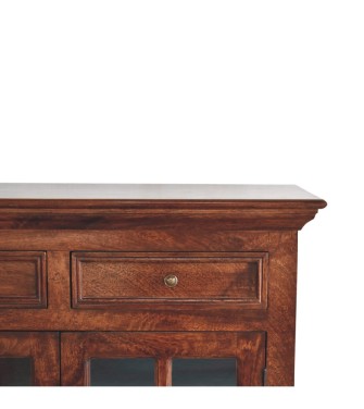 Cherry Glazed Cabinet
