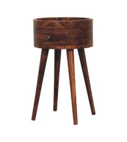 Table de chevet Alina, finition miel