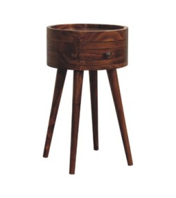 Table de chevet Alina, finition miel