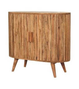 Stripe Cabinet with Storage