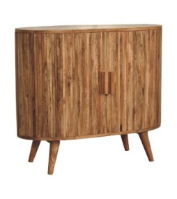 Stripe Cabinet with Storage