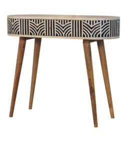 Edessa Bone Inlay Console Table