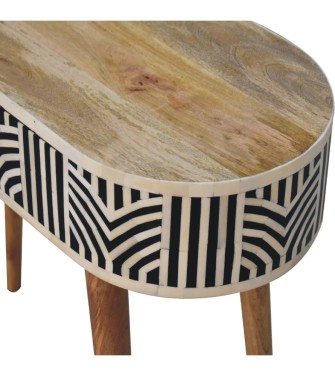 Edessa Bone Inlay Console Table