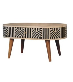 Edessa Bone Inlay Coffee Table