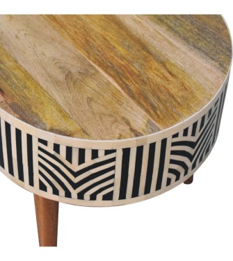 Edessa Bone Inlay Coffee Table