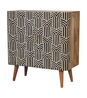 Edessa Bone Inlay Cabinet
